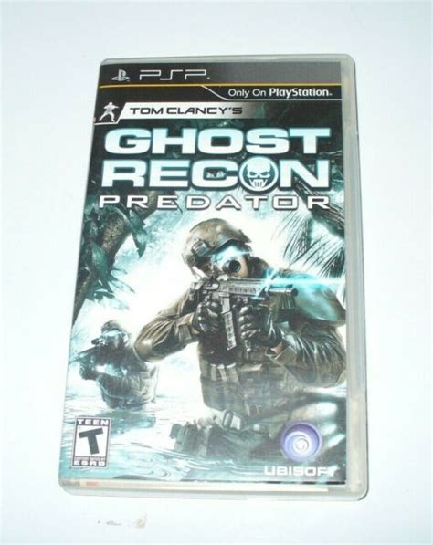 Tom Clancys Ghost Recon Predator Sony Psp 2010 Plystation Ebay