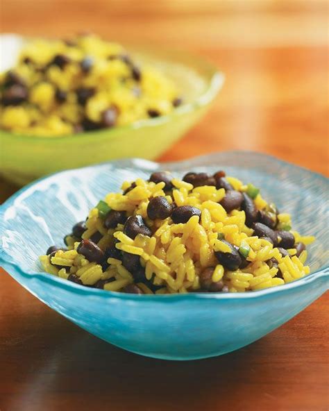 Yellow Rice And Beans Recipe Rice Recipes For Dinner Yellow Rice And
