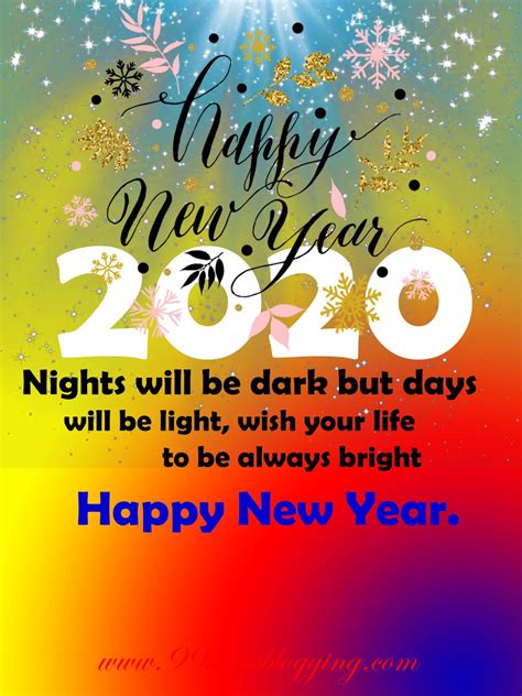 Happy New Year Happy New Year Cards New Year Sms Quotes 2020 Birthday