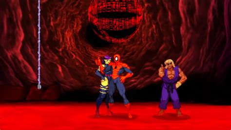 Marvel Vs Capcom 2 Spider Manpsylockeken Expert Difficulty