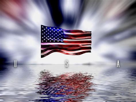 American Flag Screensavers And Wallpaper Wallpapersafari