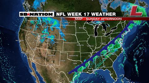But there's an easy fix for that: NFL weather forecast, Week 17: Rainy weather in the ...