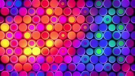 Rainbow Circles Background Stock Motion Graphics Motion Array