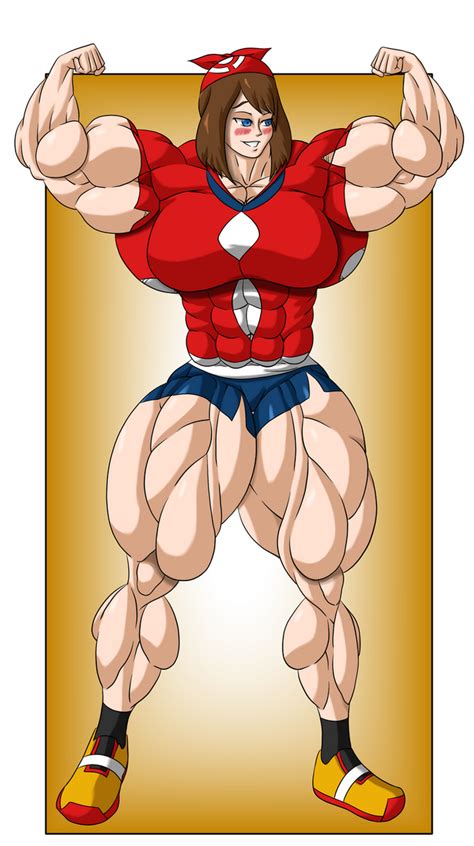 Commission May Muscle Growth Sequence By Fudgex On Deviantart