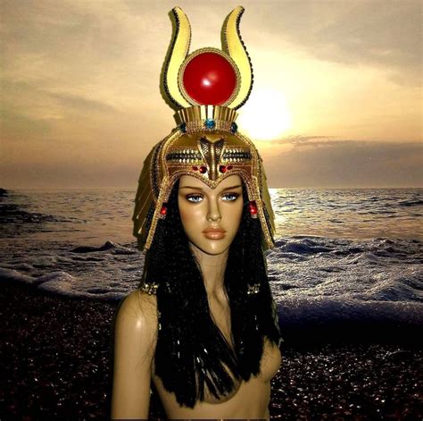 Cleopatra Headdress Cleopatra Crown Egyptian Headdress Etsy