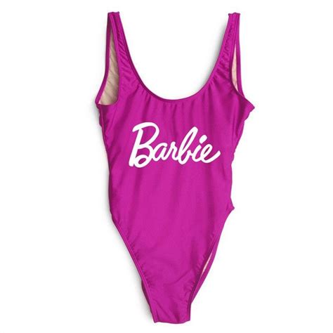 Barbie One Piece Bathing Suit Maiôs Monokini Monokini Maiô De Natação