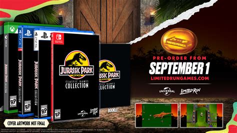 Jurassic Park Classic Games Collection Announced For Ps Xbox Series