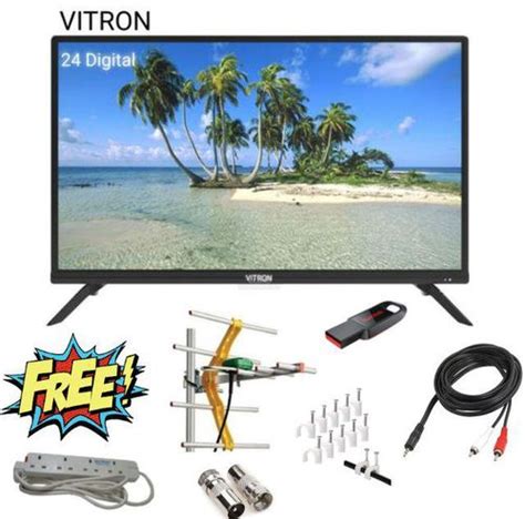 Vitron 24 Inch Digital Led Tv With Inbuilt Decoder Free Ts Price