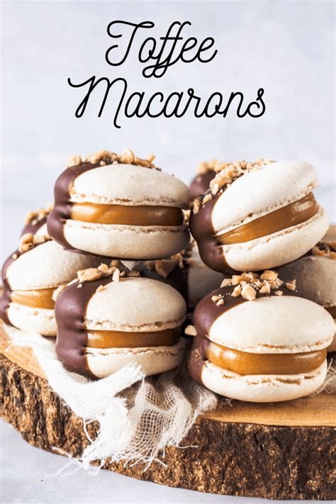 Toffee Macarons Recipe French Macaroon Recipes Desserts Macaron