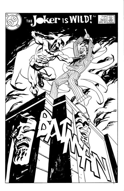 Batman And Joker By Mike Hawthorne In Brian Joness Batman Art Comic