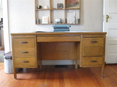 Wayfair teacher style black metal desk these pictures of this page are about. vintage wood desk - Google Search | Vintage desk, Teacher ...