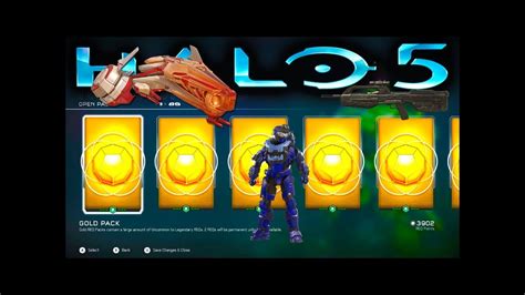 Awesome Armor Halo 5 Req Pack Opening Youtube