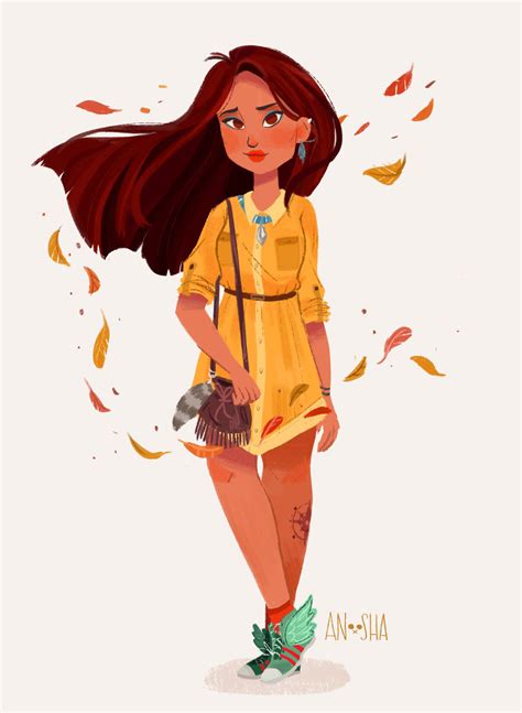 I Illustrated Disney Princesses As Modern Day Girls Living In The 21st