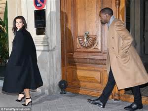 Kim Kardashian S Buttons On Her Blouse Nearly Burst Open As She Steps Out With Kanye West