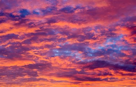 Обои небо облака закат фон розовый Colorful Sky Sunset Pink