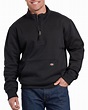 Dickies TW400 Mens Pro 1/4 Zip Mobility Work Fleece Pullover - Free ...