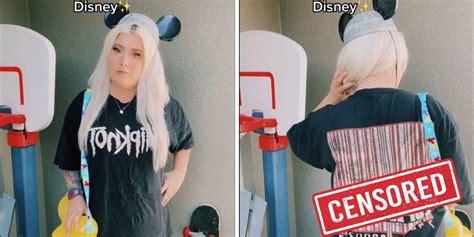 Woman Claims Inappropriate Shirt Got Her Dress Coded At Disney Disney
