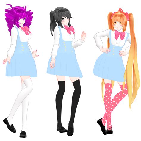 Yandere Simulator Uniforms Server Gambar