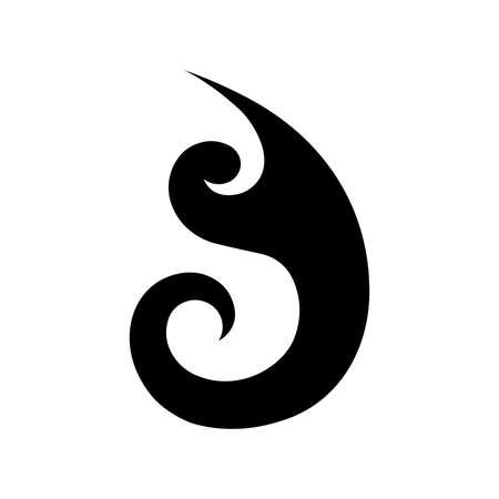 Ilustración del Moana Maori sea symbol ID Imagen libre de regalías Stocklib