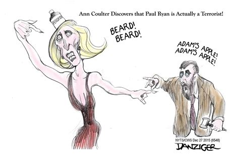Ann Coulter Paul Ryan Danziger Cartoons