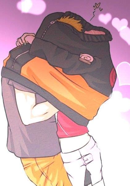 Naruto And Sakura Kisseshis Long Jacket Shippuden Narusaku Love