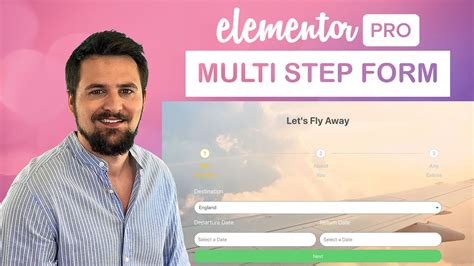 Multi Step Form Elementor Pro Elementor Pro Tutorial 2020 Infographie