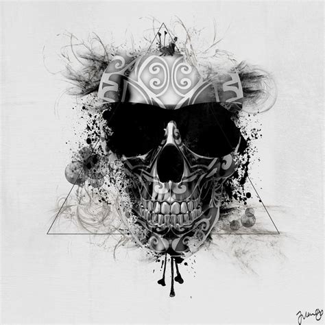 Comment dessiner une tête de mort allodessin. skull : inspiration for sunnies window? | Tête de mort ...
