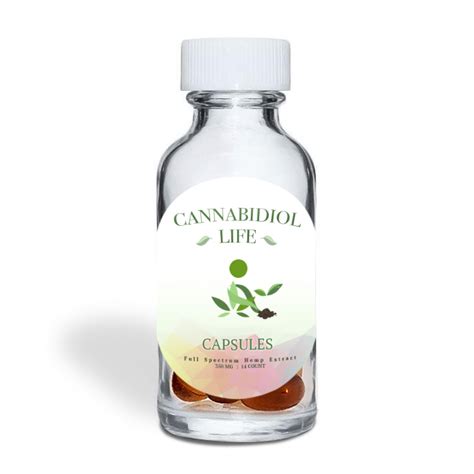 Cannabidiol Life Capsules Cbd Oil Seedspotter