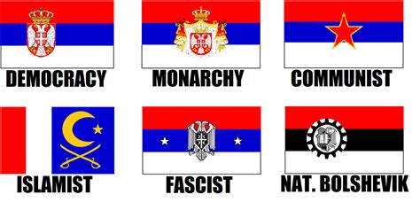 Alternate Flags Of Serbia By Wolfmoon25 On Deviantart