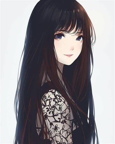 Download Koleksi 79 Wallpaper Anime Girl Black Terbaru Gambar