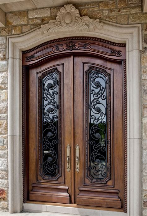 Showcase The Chateau Custom Luxury Mansion Entrance Door Design