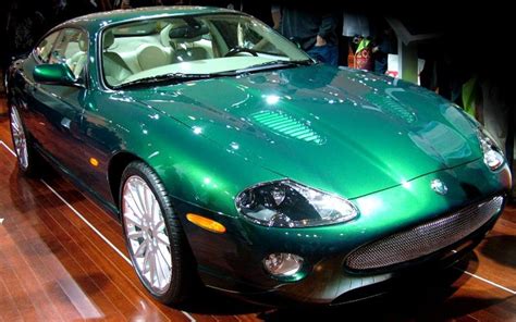 Jaguar Green Very Shiny Jaguar Car Jaguar Bmw Car