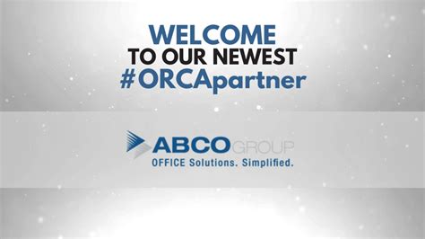 Orca On Twitter We Are Happy To Welcome Abco Group Our Latest Orca