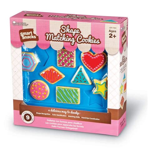 Learning Resources Smart Snacks Sugar Cookie Shapes Toptoy