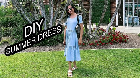 Easy Diy Summer Dress Fashion Sewing Project For Beginners