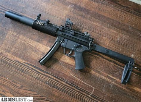 Armslist For Saletrade Mp5k Sd 9mm