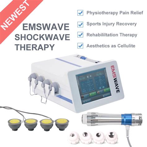 Portable Physical Therapy Machine Orthopedics Acoustic Radial Shock