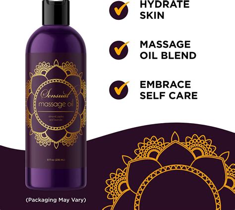 Buy Aromatherapy Sensual Massage Oil For Couples High Absorption Lavender Massage Oil For