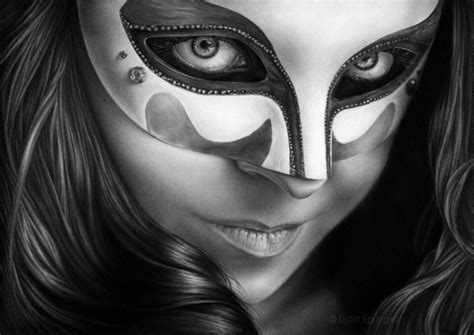 Girl In Mask On Behance