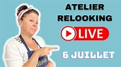 Atelier Relooking du 6 juillet LIVE - Sophie & Eléonore Déco - YouTube