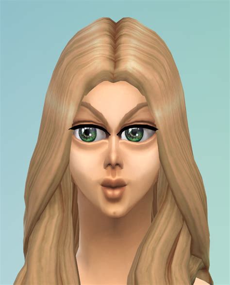Expanded Facial Slider Range By Evolevolved At Mod The Sims Sims 4