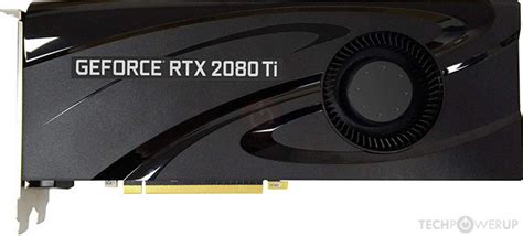 Pny Rtx 2080 Ti Blower Specs Techpowerup Gpu Database