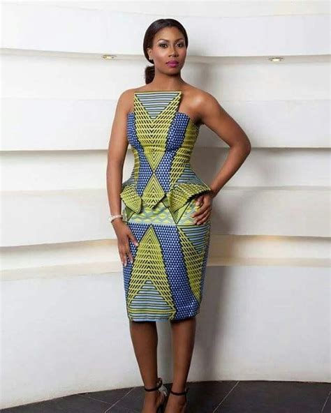Ladies Check Out 22 Beautiful Ankara Pencil Gown Styles That Would Make You Stand Out African