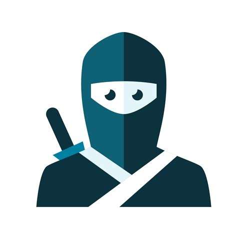 Ninja Ico Icon Black Ninja Png Download 15001500 Free