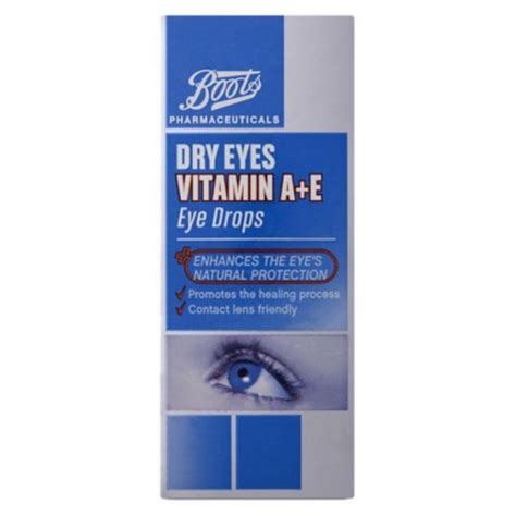 Formulated to help your body absorb dietary iron more effectively, this daily iron dietary supplement delivers 65mg of elemental iron and 125mg of vitamin c. Boots Dry Eyes Vitamin A+E Eye Drops , 15ml boots - Dubai ...