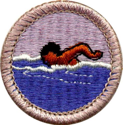 Swimming Boy Scouts Merit Badges Merit Badge Boy Scout Badges