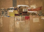 Robert Rauschenberg. Rebus. 1955 | Tableau abstrait, Abstrait, Musée d ...