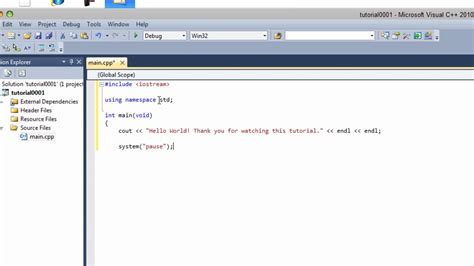 See screenshots, read the latest customer reviews, and compare ratings for hello.world. Microsoft Visual C++ Tutorial 1 "Hello World" - YouTube
