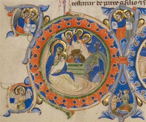 The Manuscript Files A Medieval Holiday Message Getty Iris