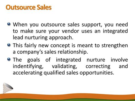 Ppt Outsource Sales Why You Should Use An Integrated Lead Nurt